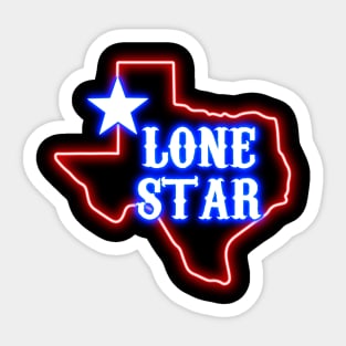 The Lone Star State Sticker